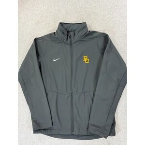 Baylor Bears Nike Therma Fit Stitched Logo‎ Campus Jacket (Men's Large) Gray